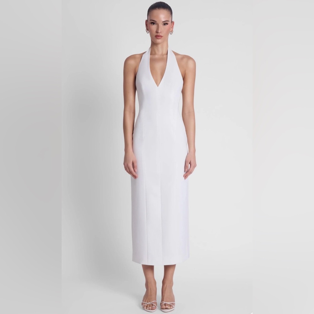 HEIRESS Halter Midi Dress